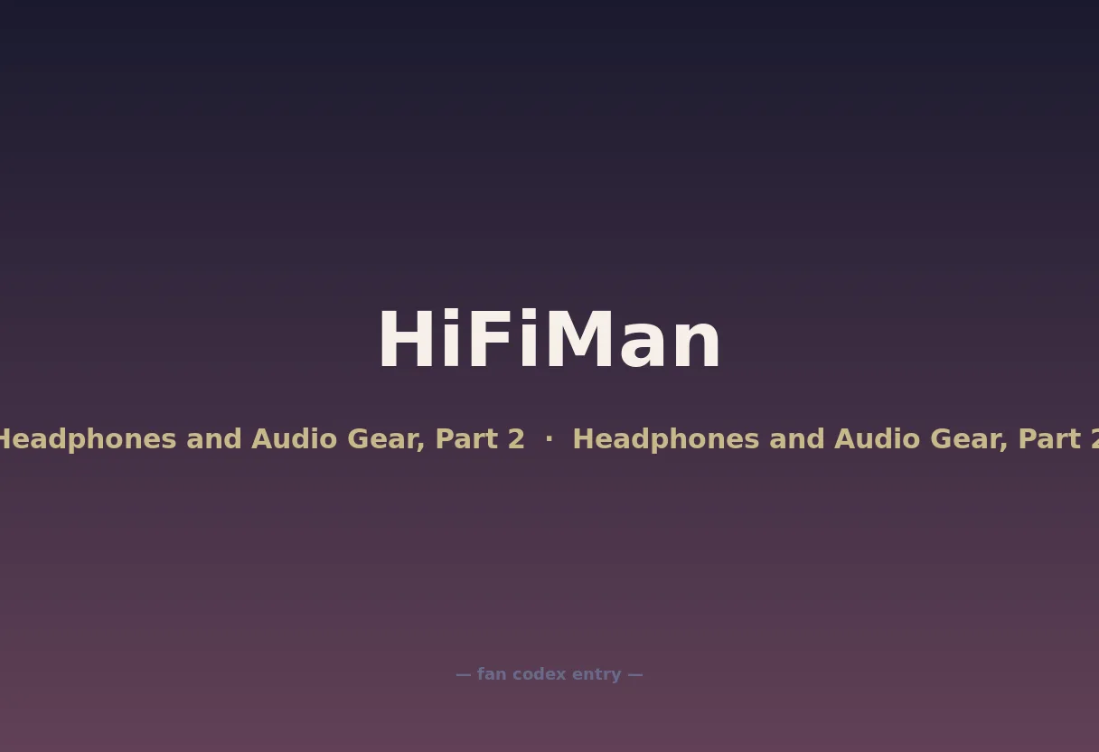 HiFiMan