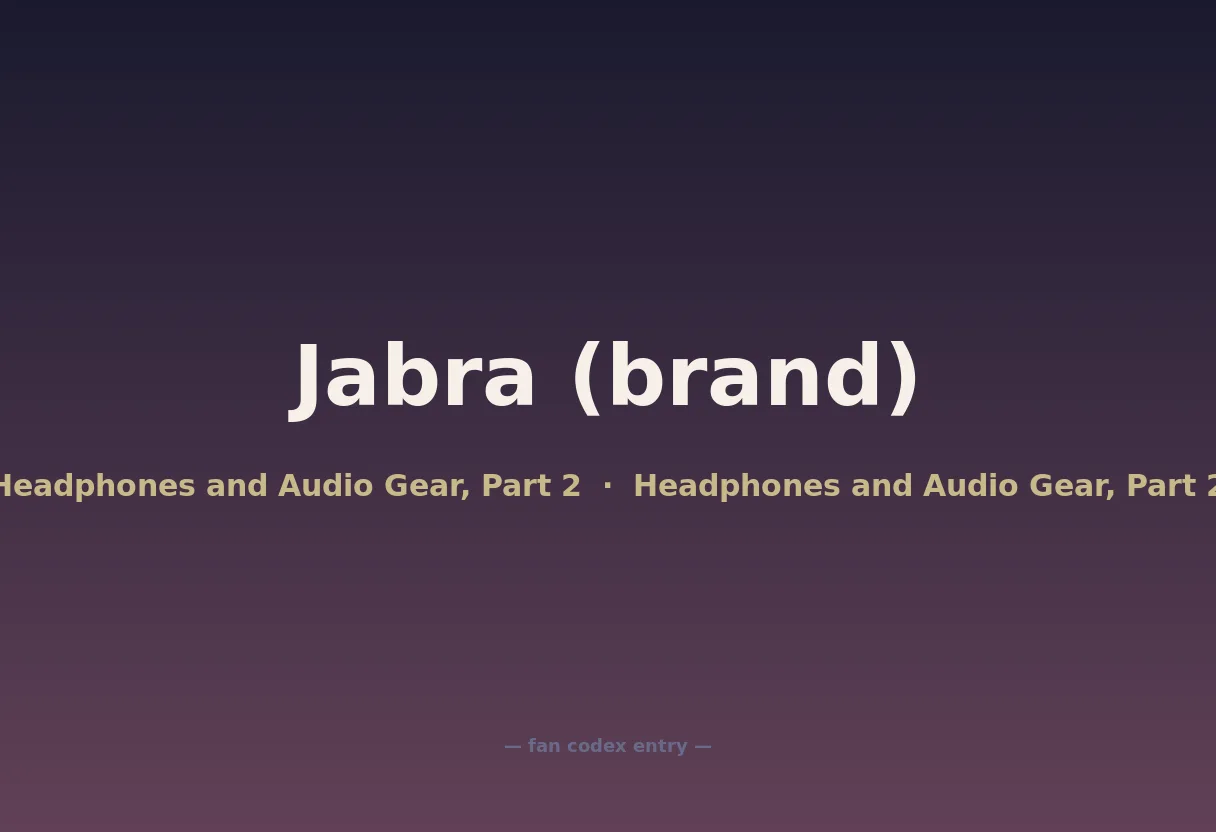 Jabra (brand)