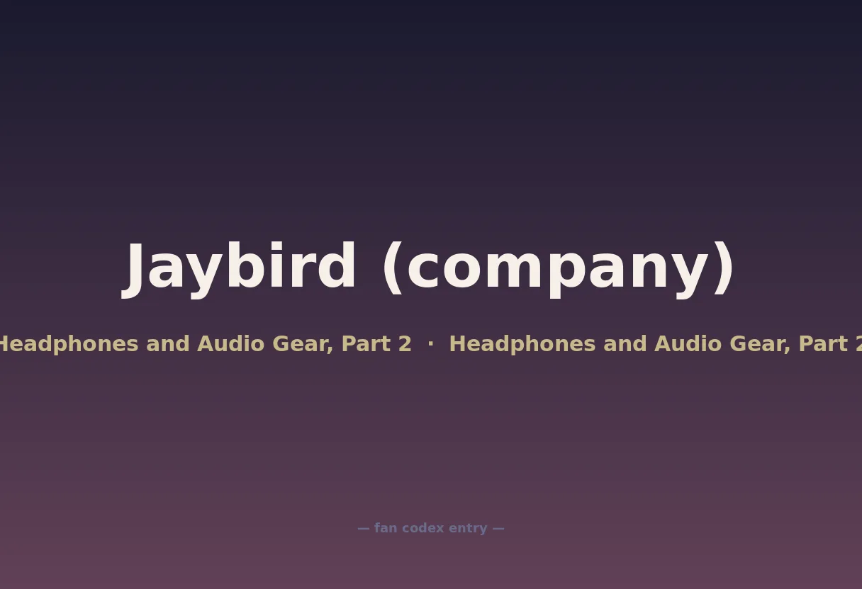 Jaybird (company)