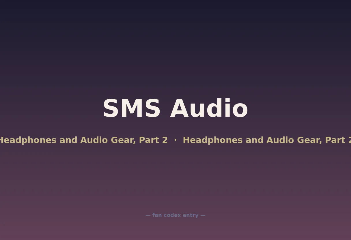 SMS Audio