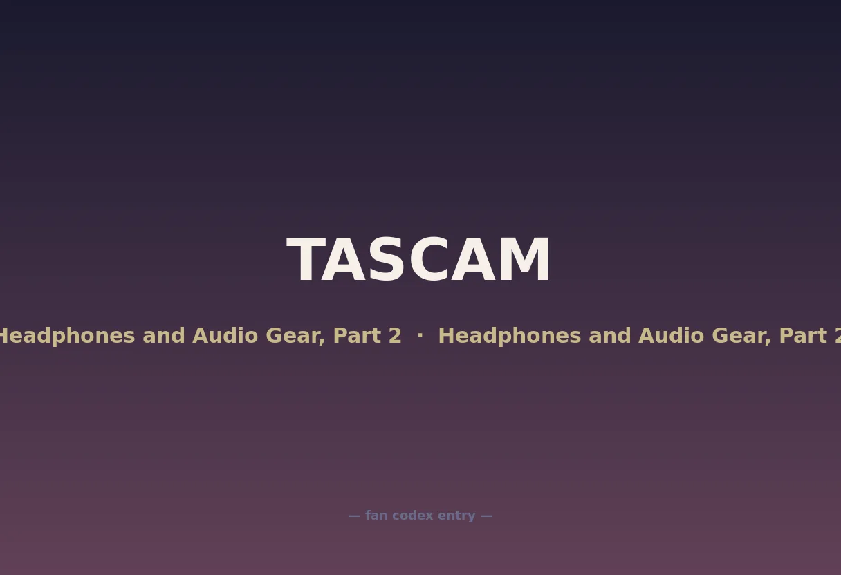 TASCAM