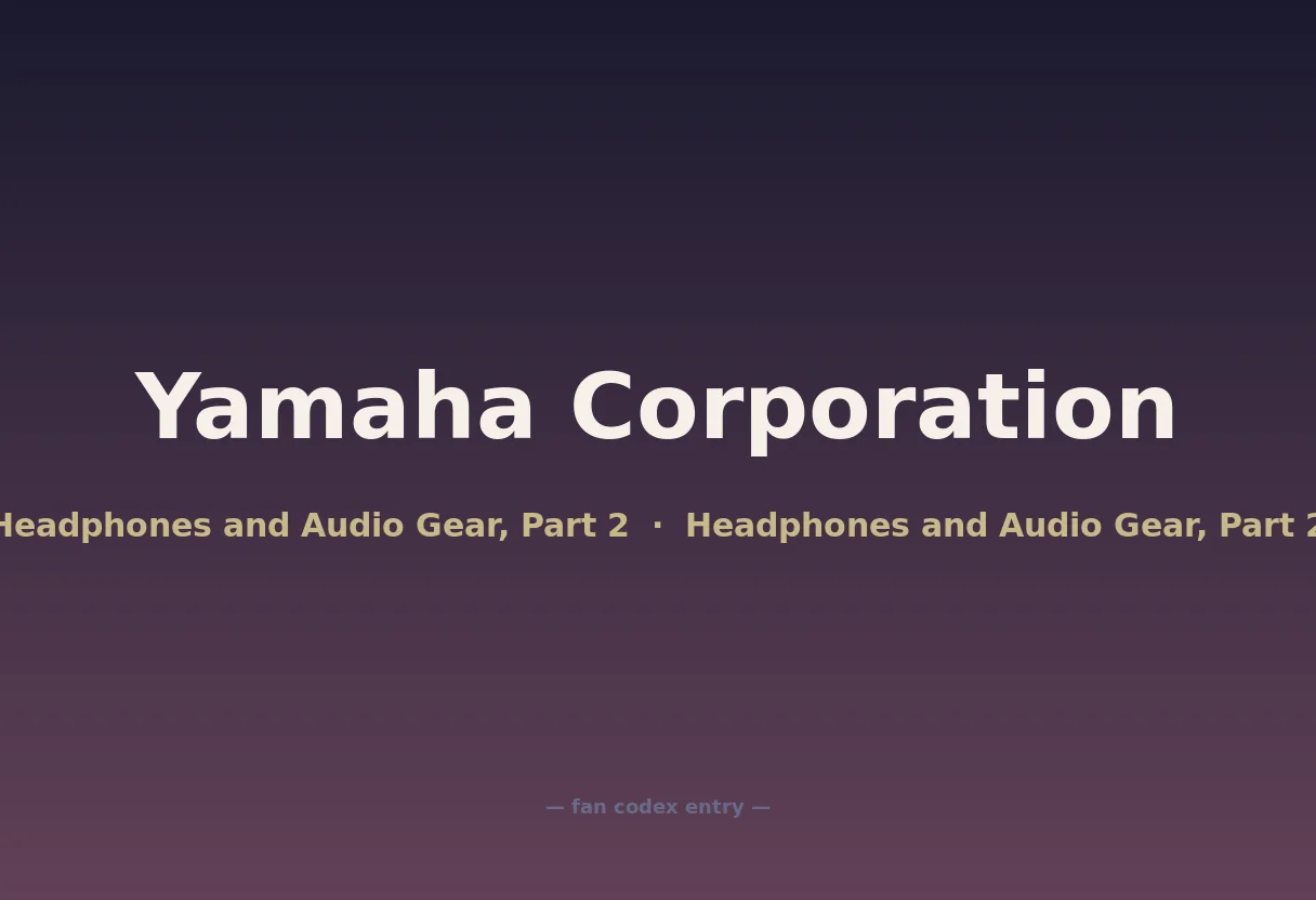 Yamaha Corporation