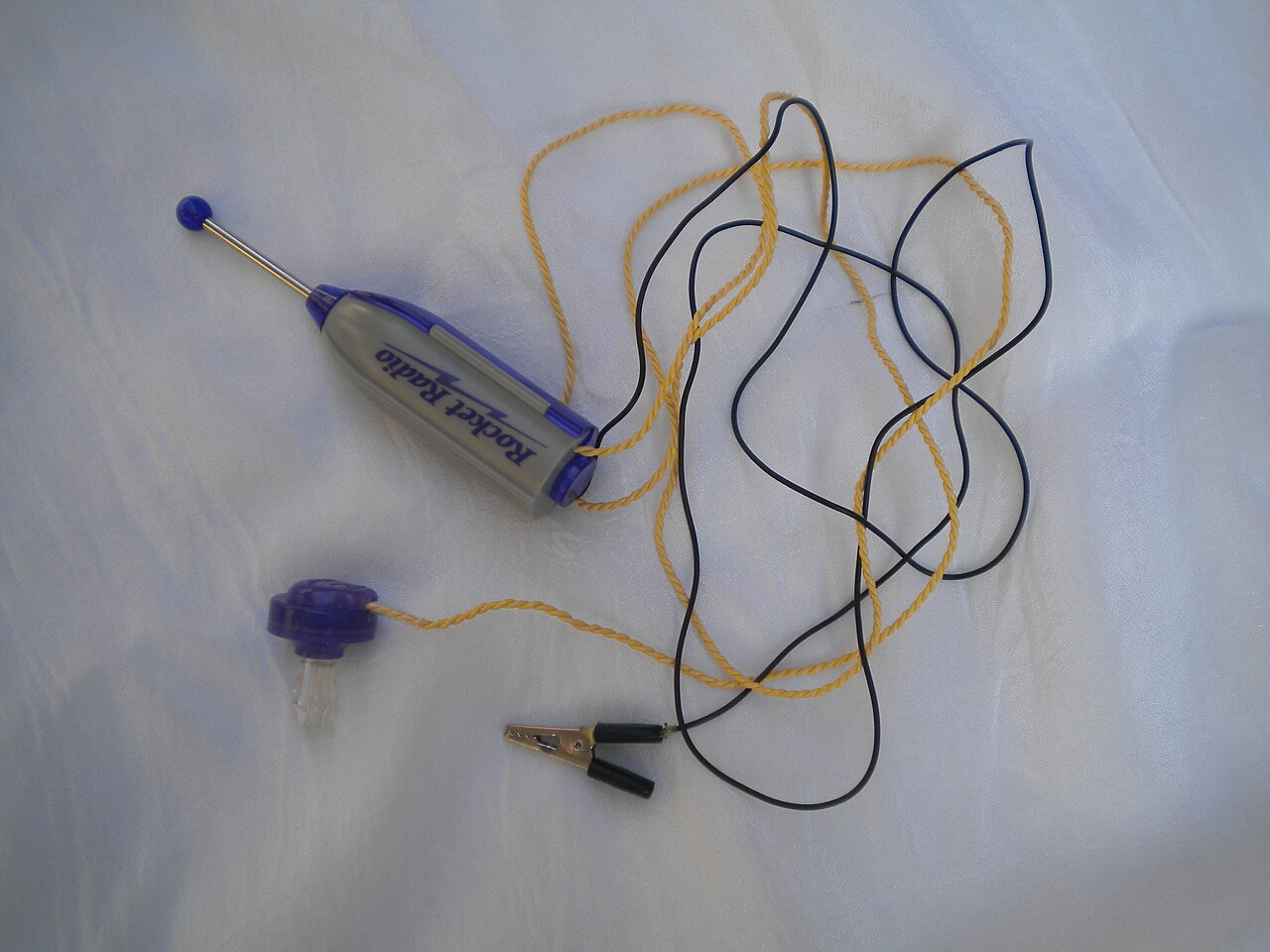 Crystal earpiece