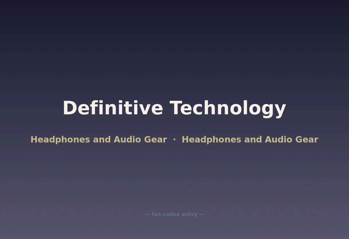 Definitive Technology