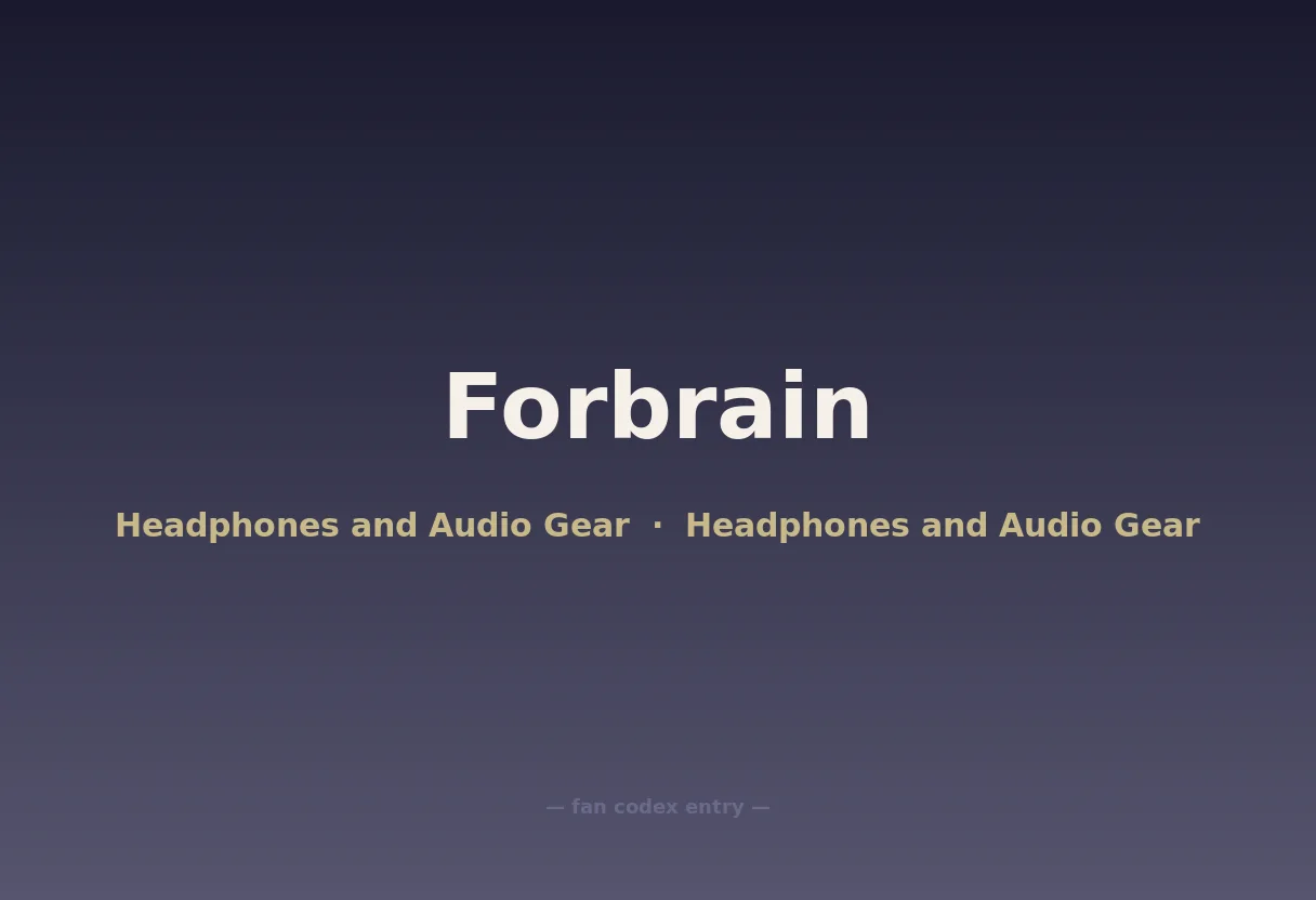 Forbrain