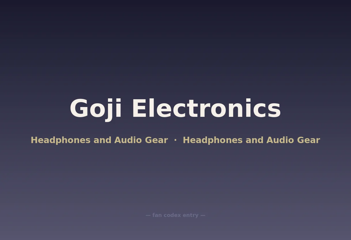 Goji Electronics