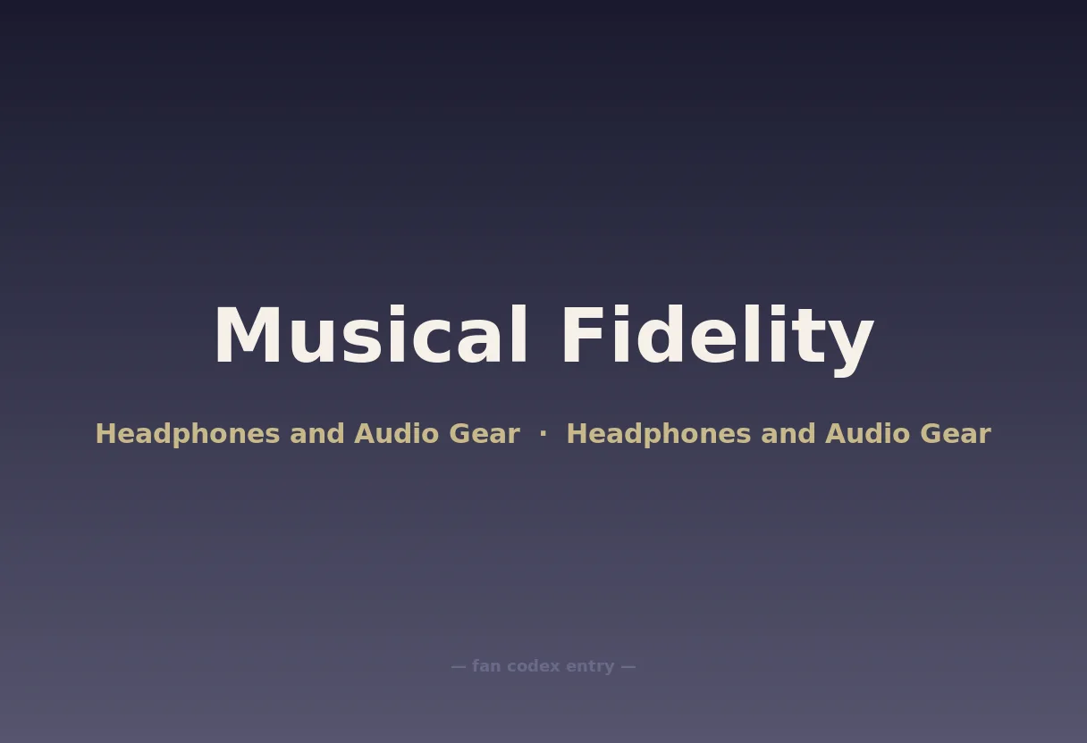 Musical Fidelity