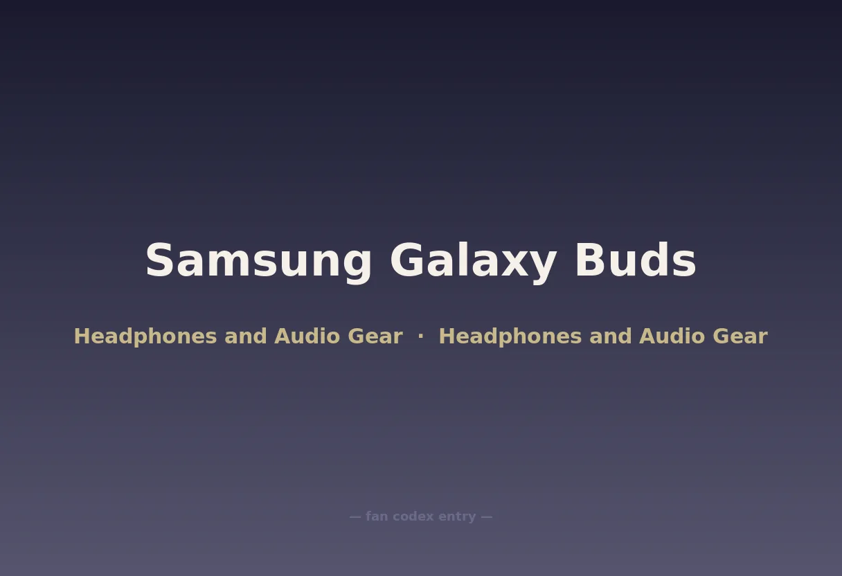 Samsung Galaxy Buds