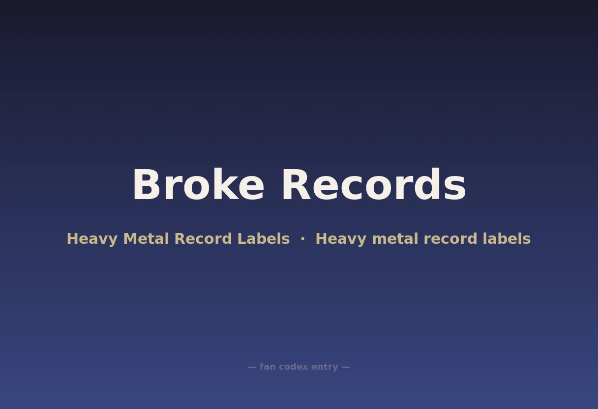 Broke Records