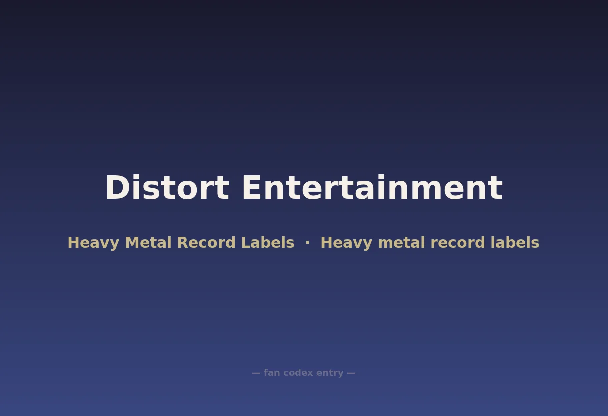Distort Entertainment