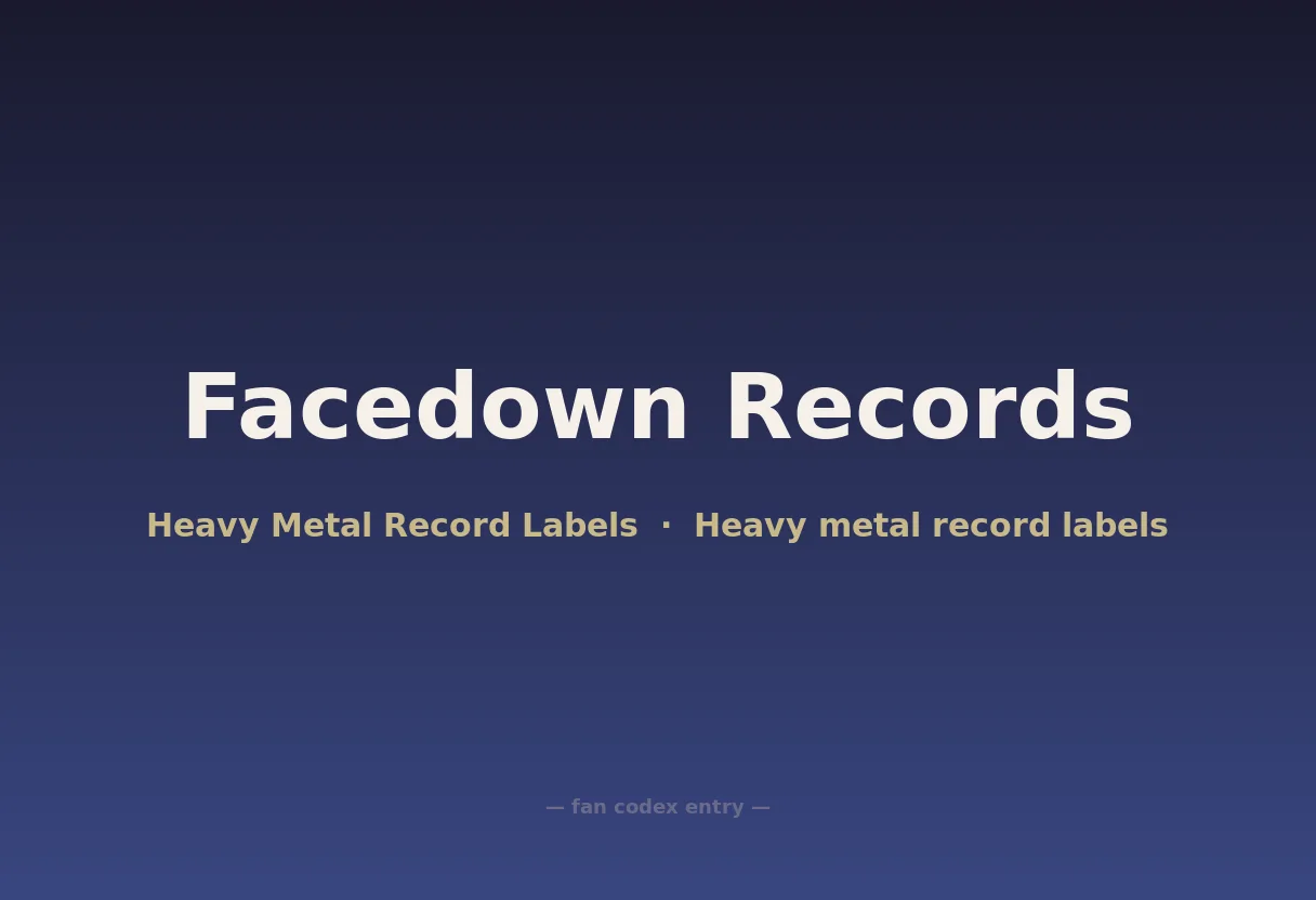 Facedown Records