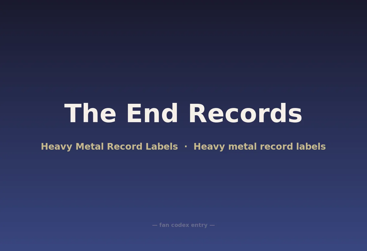 The End Records
