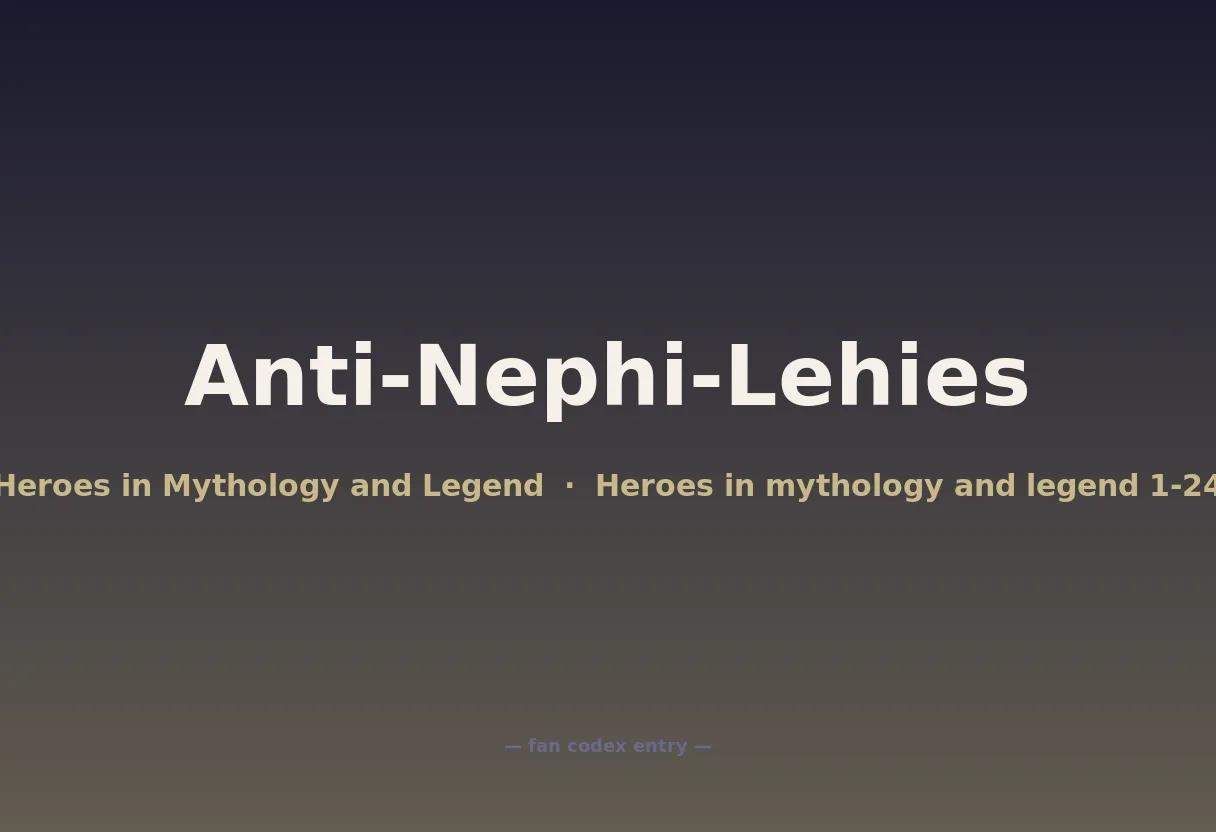 Anti-Nephi-Lehies