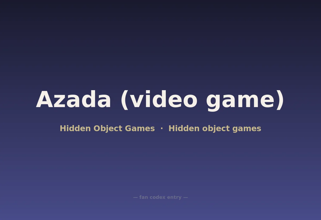 Azada (video game)