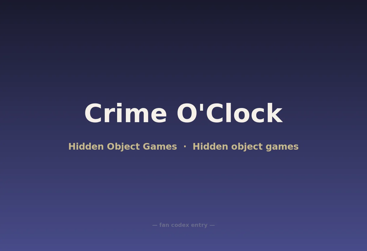Crime O'Clock