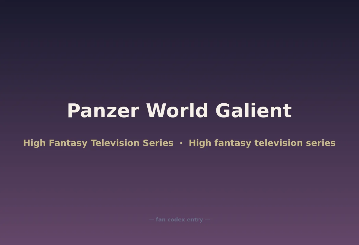 Panzer World Galient
