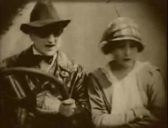 American Aristocracy 1916 driving scene