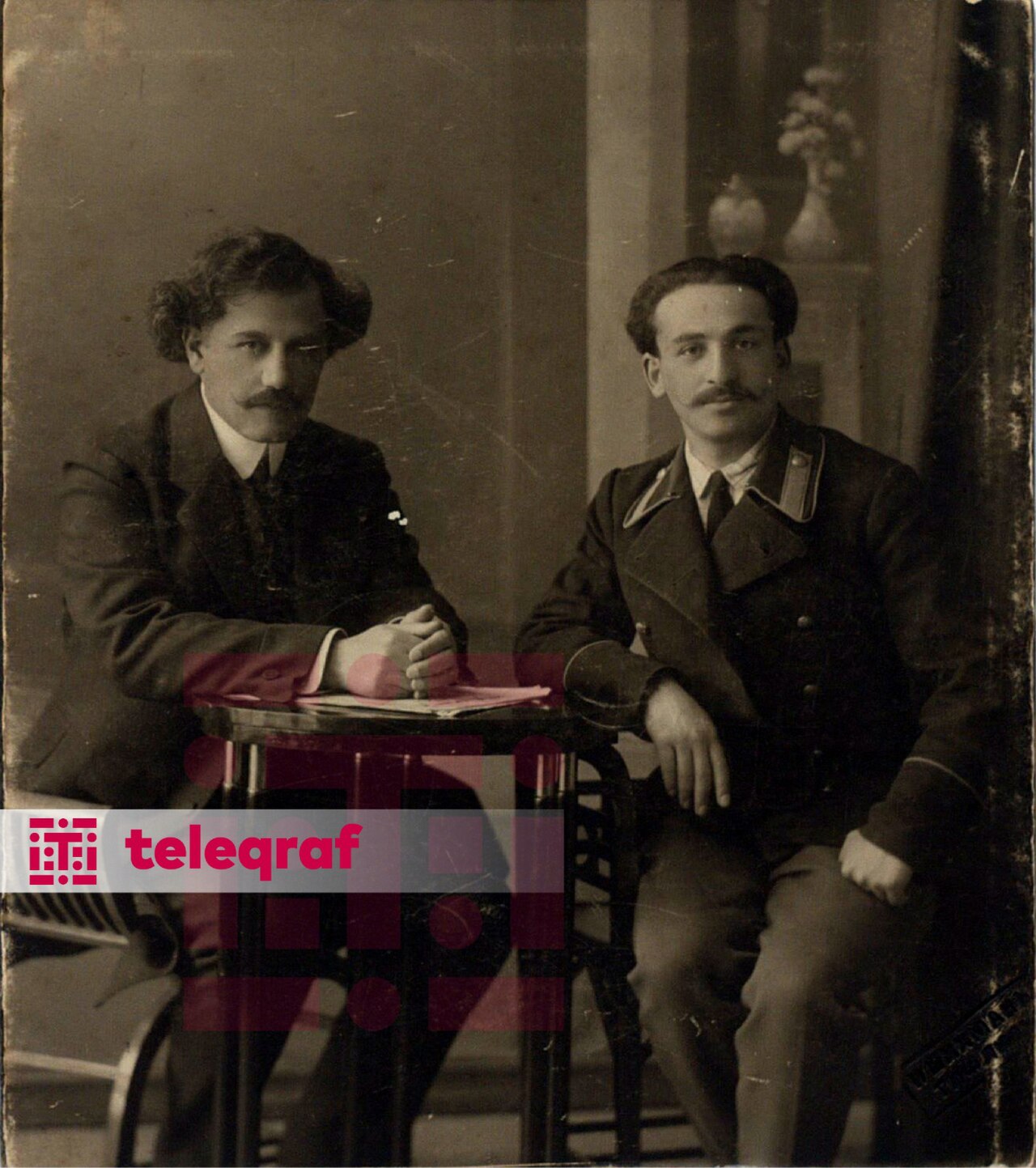 Abdurrahim bey Hagverdiyev and Huseyn bey Mirzajamalov
