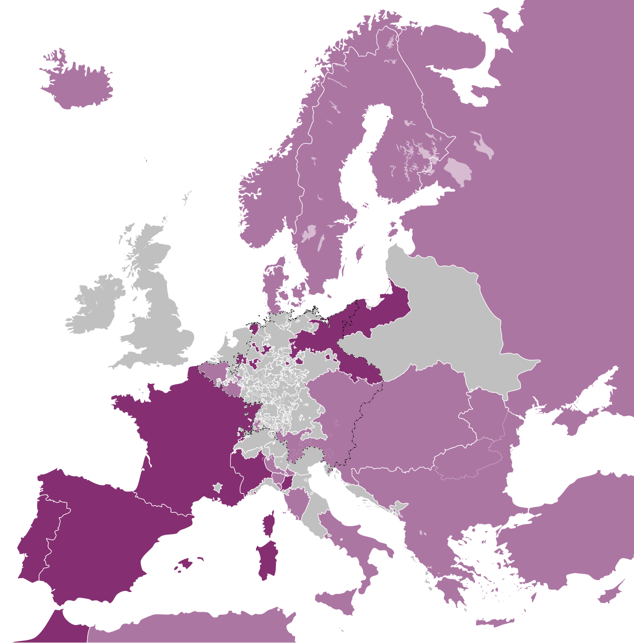 Absolutism in Europe 1789