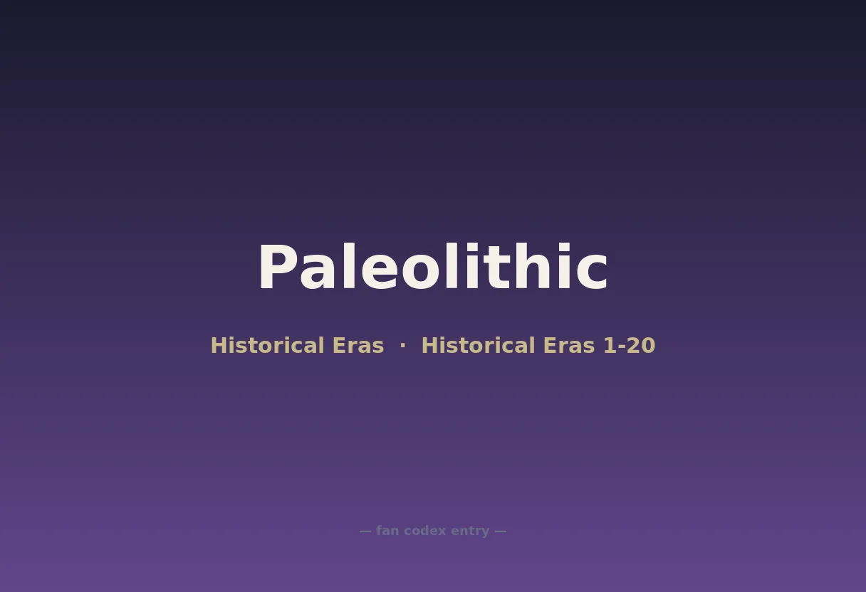 Paleolithic