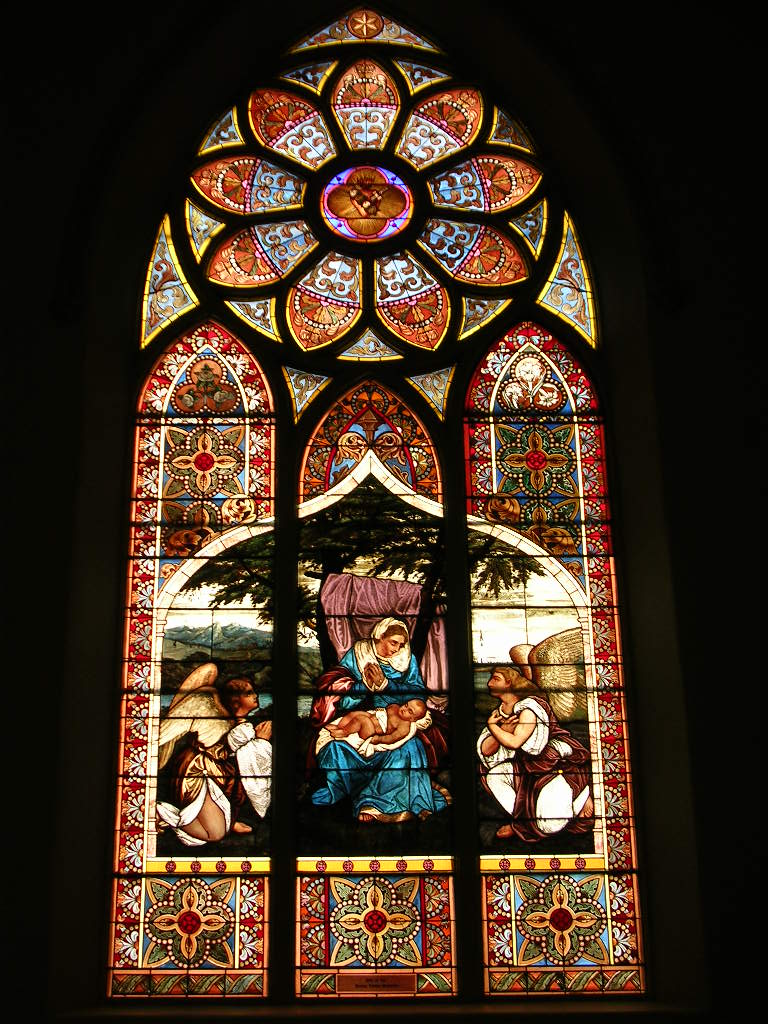 Birth of Jesus (St. Mary Mother of the Redeemer Church, Norwalk Ohio)