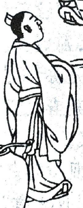 Gongdu Zi, Illustrations of Mencius (cropped)