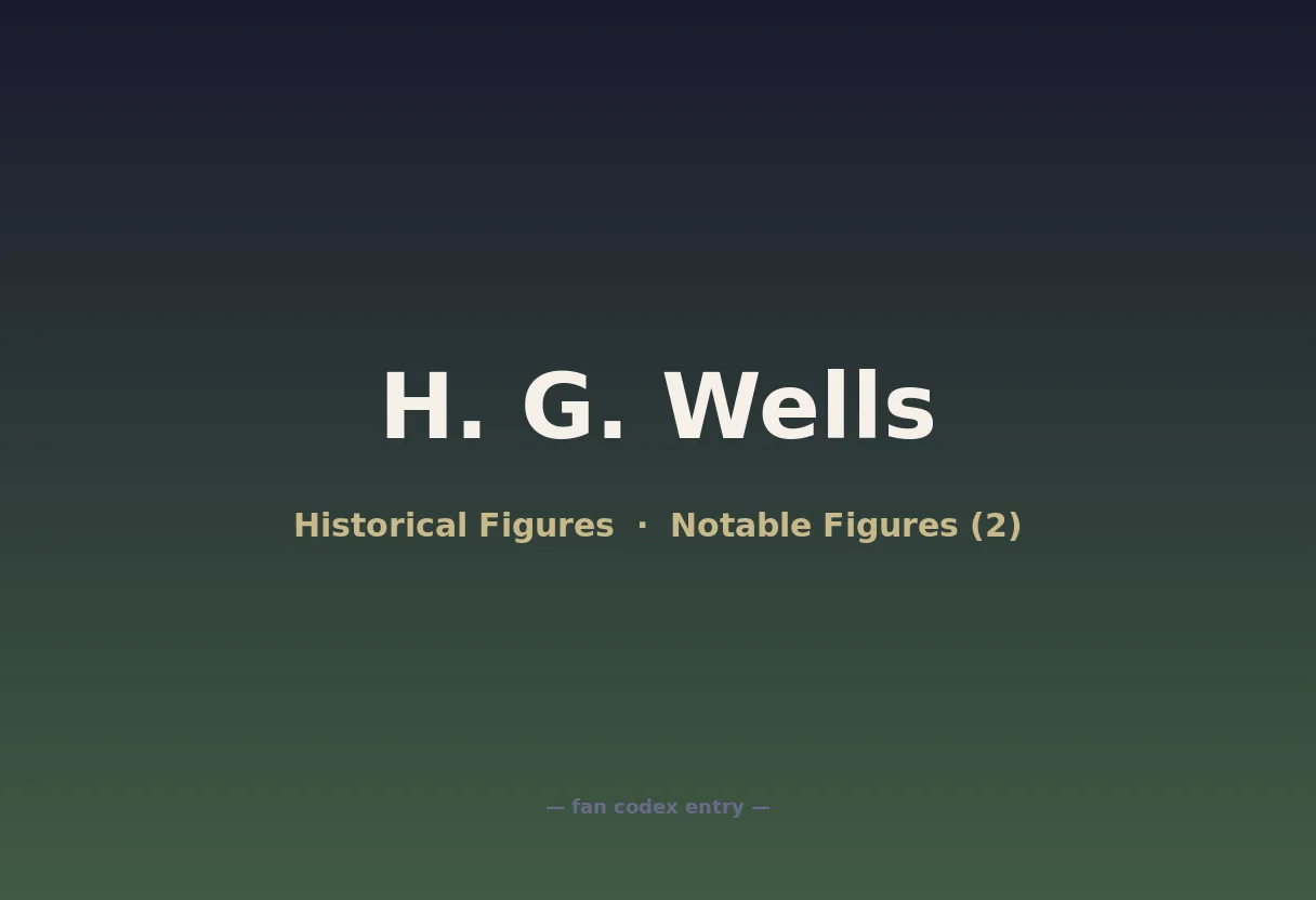 H. G. Wells
