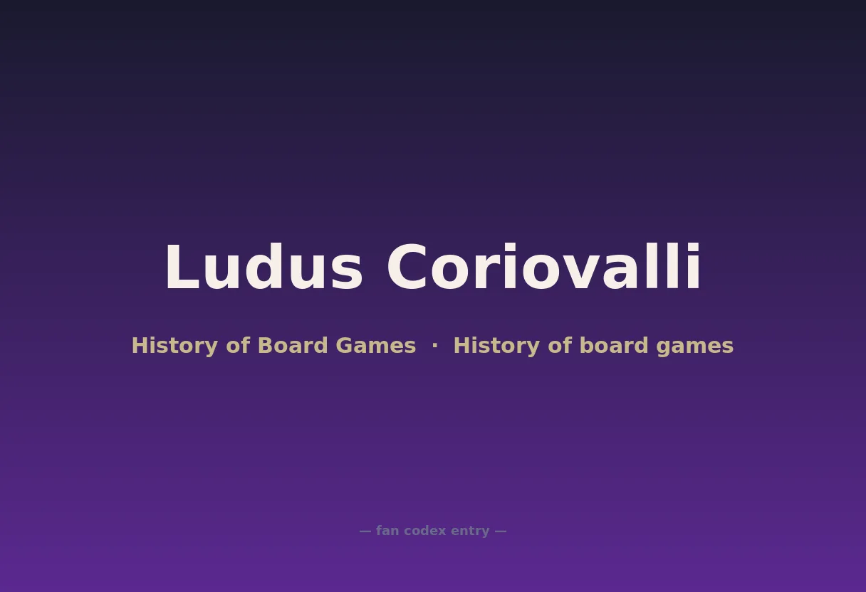 Ludus Coriovalli