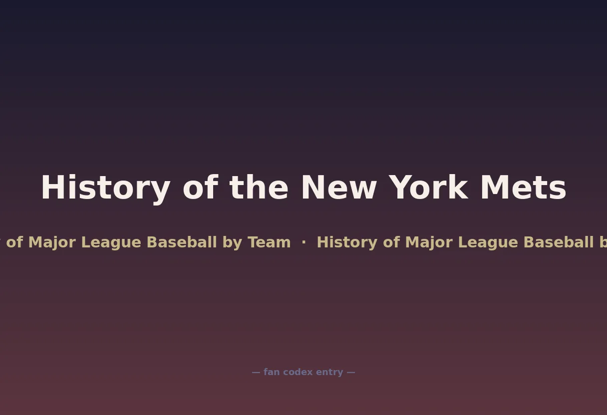 History of the New York Mets