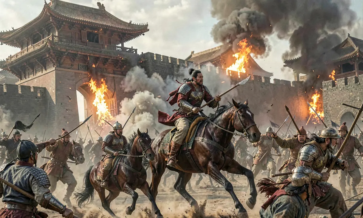 An Lushan Rebellion Begins