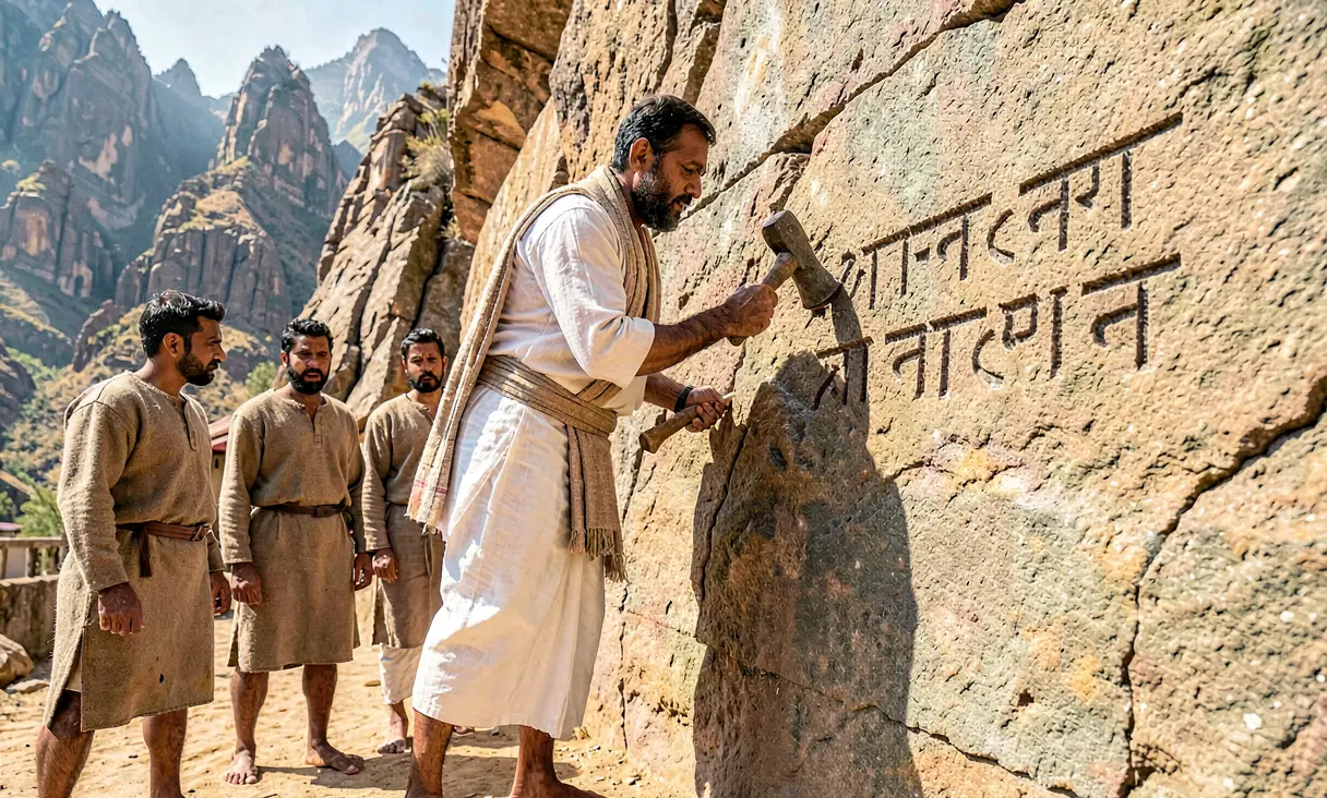 Inscription of Shahbaz Garhi Rock Edicts