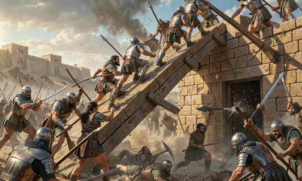 Assyrian Siege and Sack of Lachish