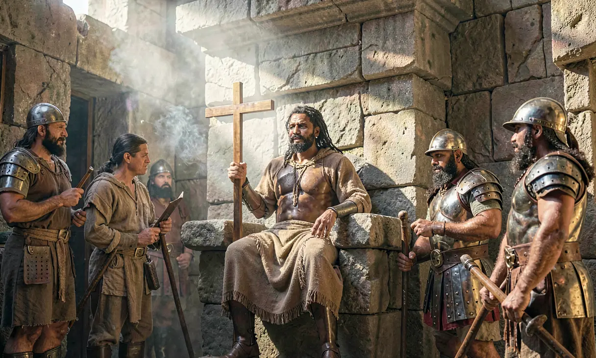 King Ezana Declares Aksum a Christian Kingdom