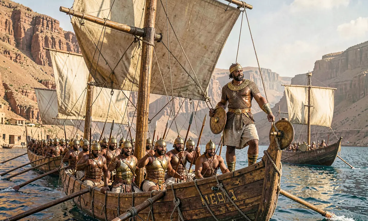 Aksumite Naval Expedition Against Himyar