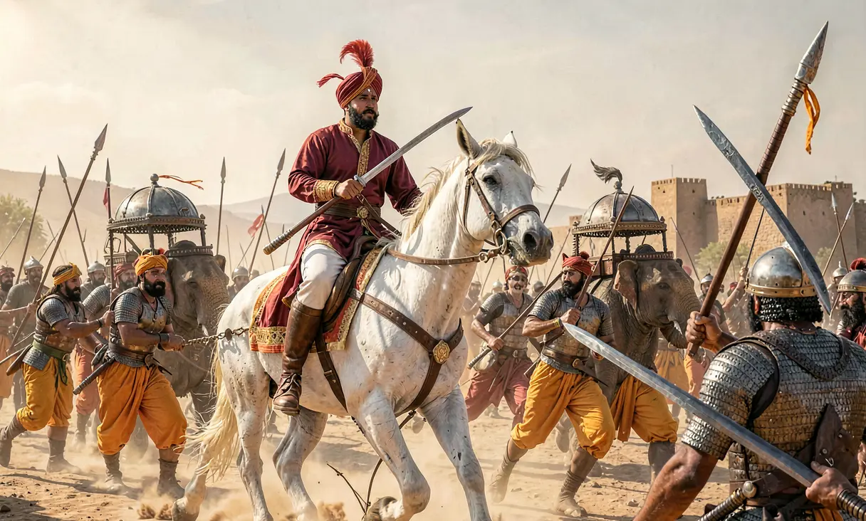 Babur's Victory at Khanwa