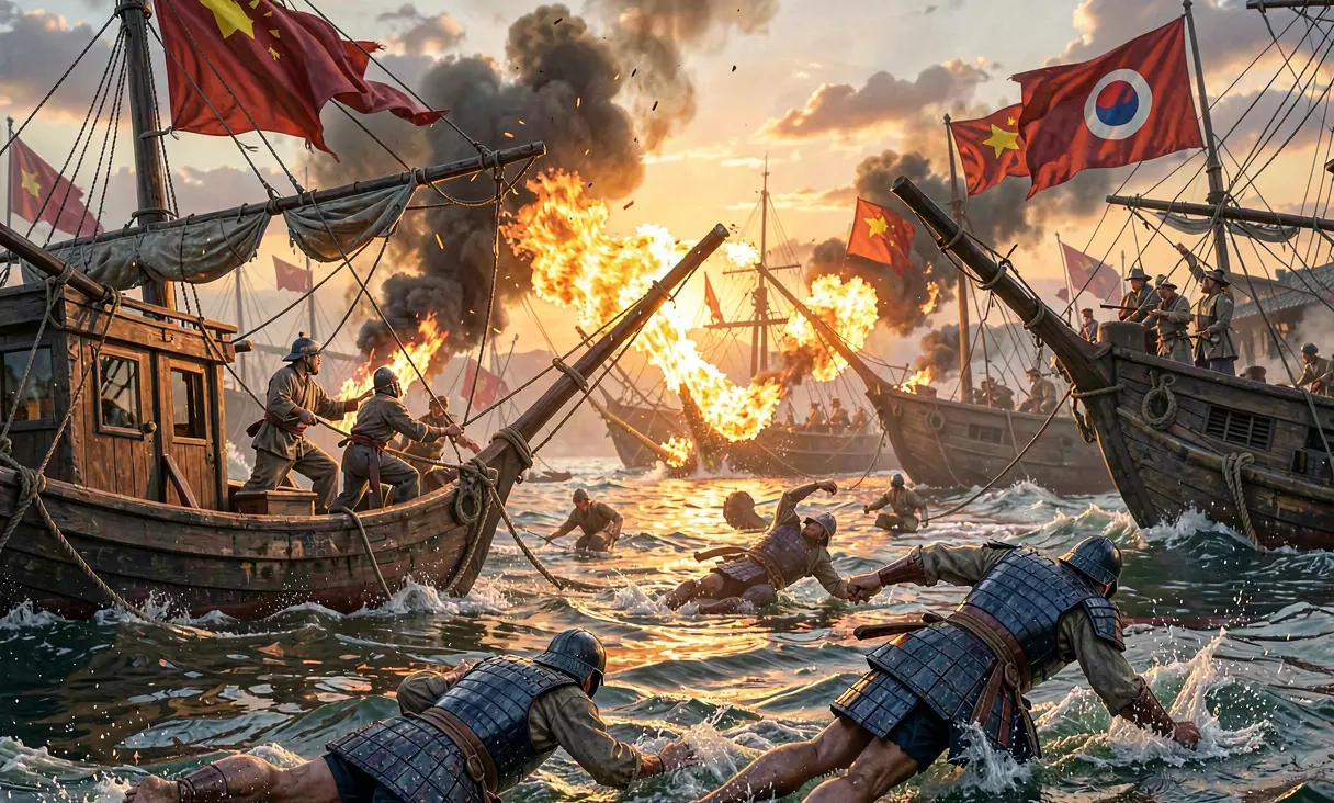 Battle of Baekgang: Silla-Tang Victory over Japan