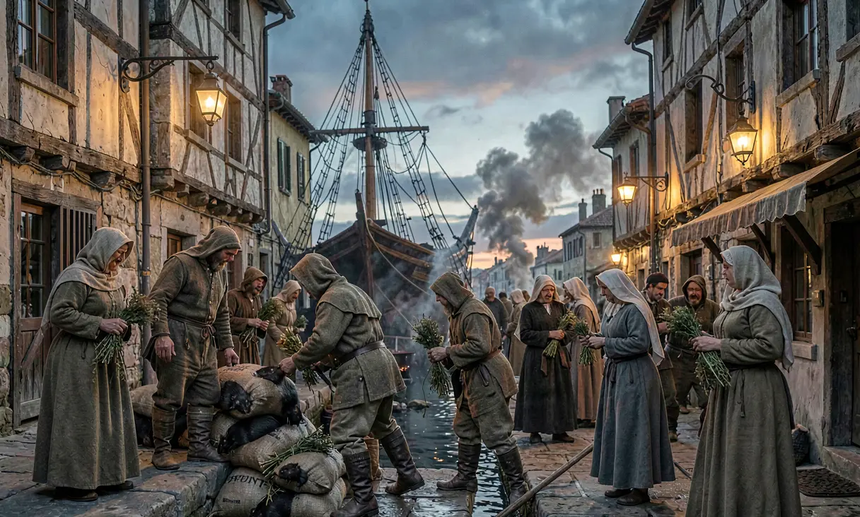 Outbreak of the Black Death