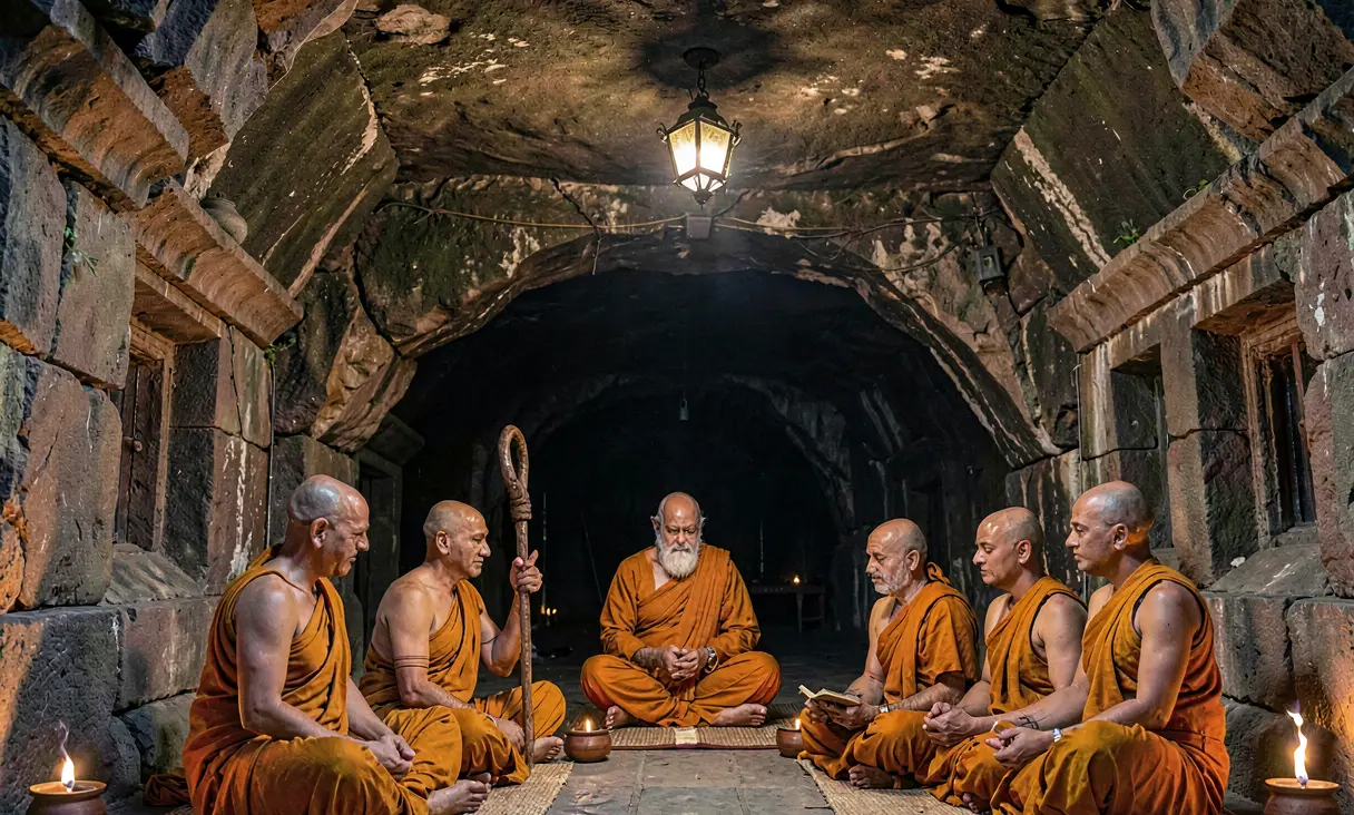 First Buddhist Council at Rajgir