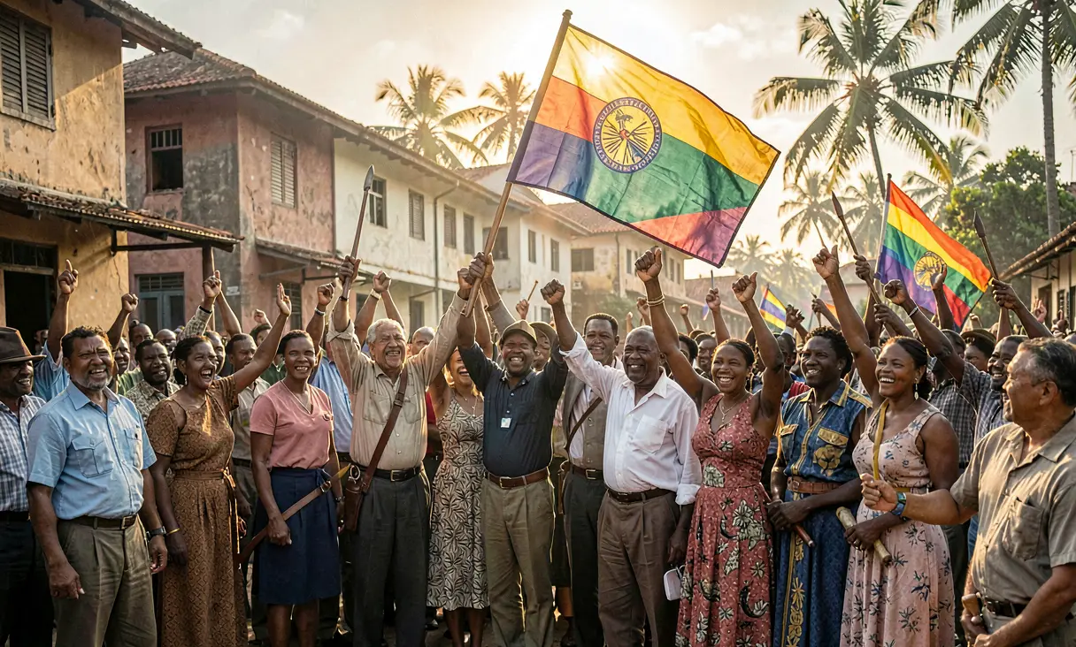 Congo Gains Independence from Belgium