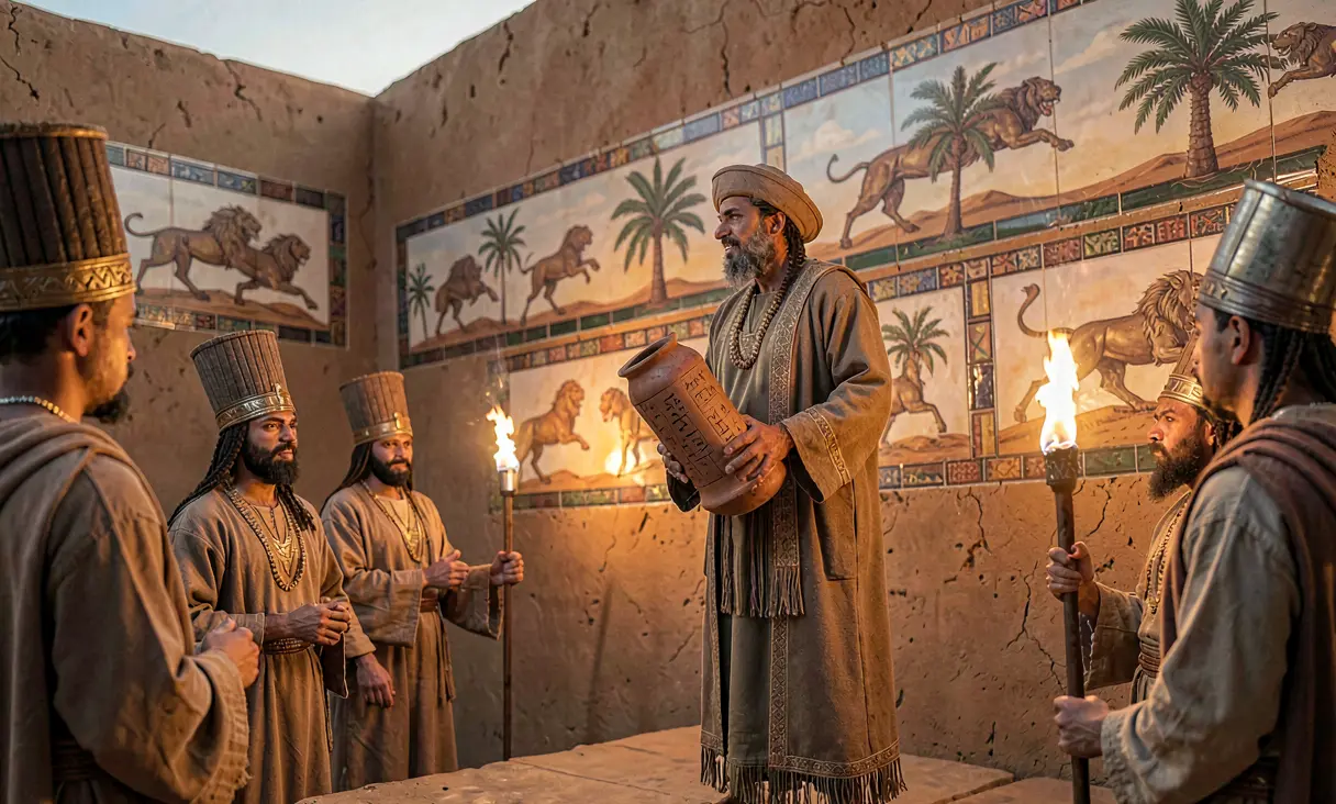 Cyrus the Great Issues the Cyrus Cylinder
