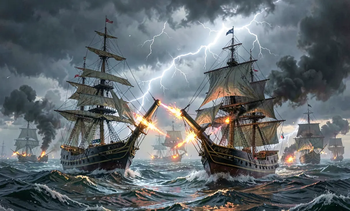 Defeat of the Spanish Armada