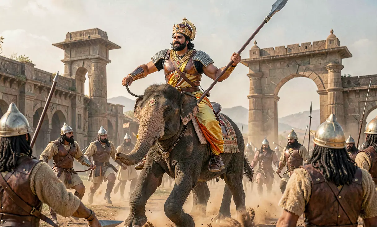 Chandragupta II Defeats the Western Satraps