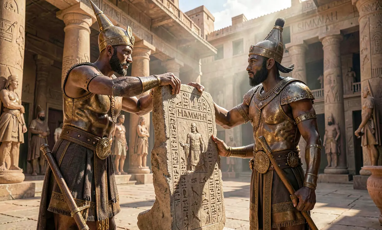 Creation of the Code of Hammurabi
