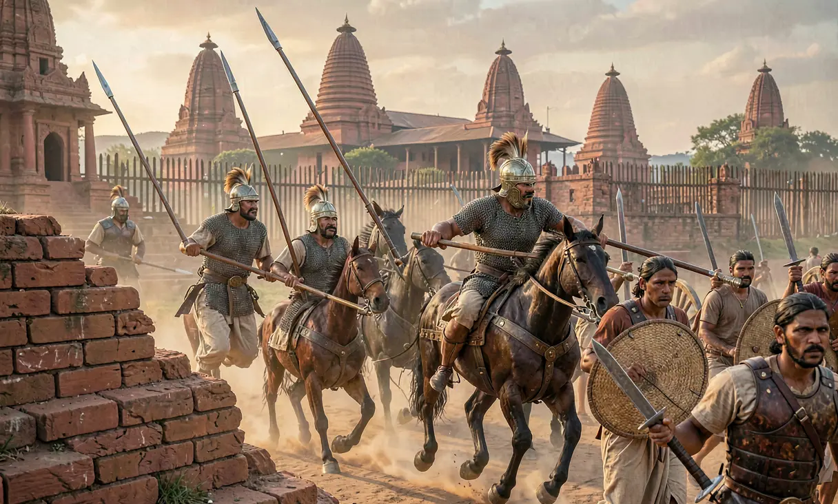 Menander I Conquers Pataliputra region