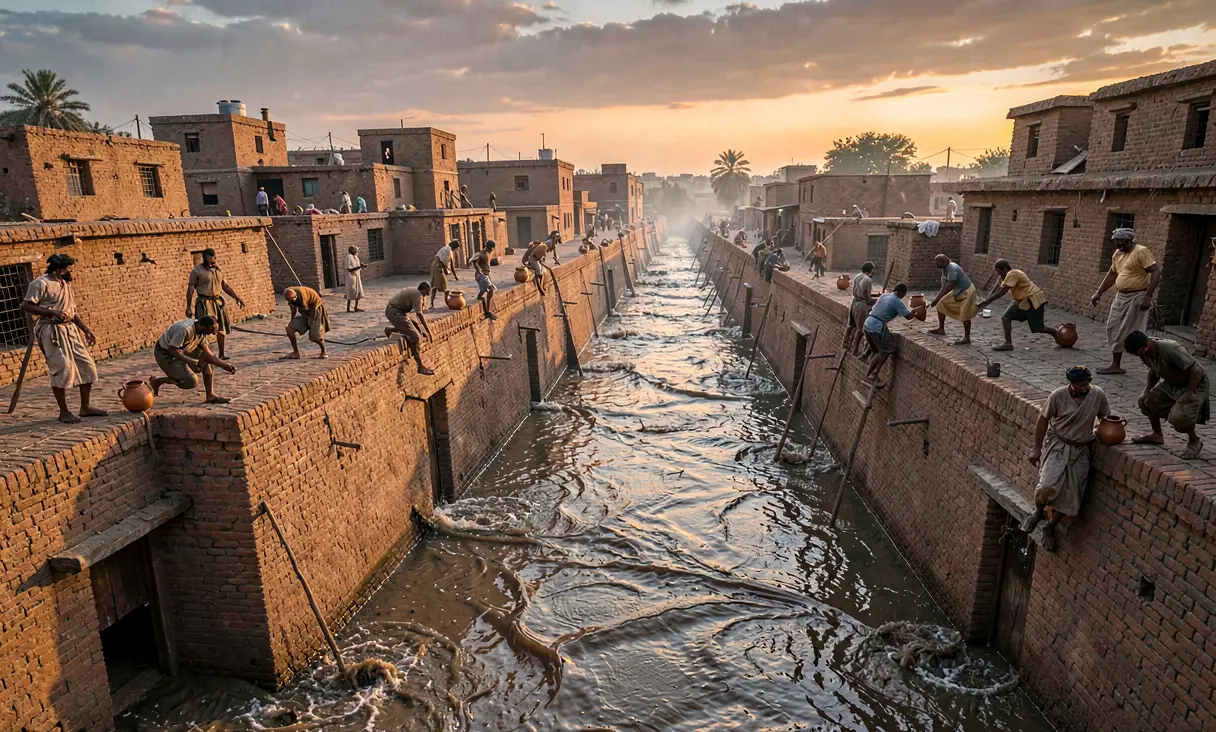 Catastrophic Flooding at Mohenjo-Daro