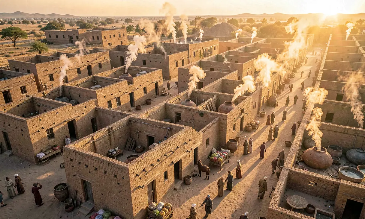Urbanization of Harappa and Mohenjo-daro