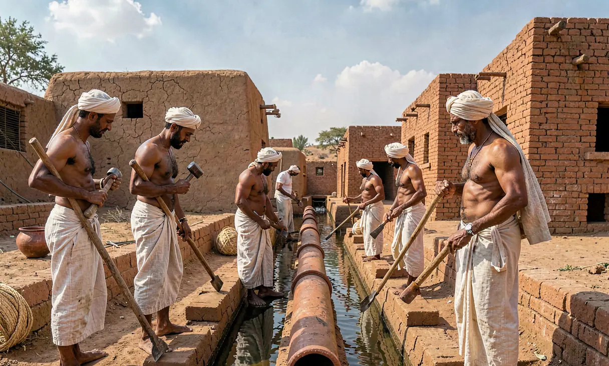 Advanced Irrigation Systems of the Indus Valley Civilization
