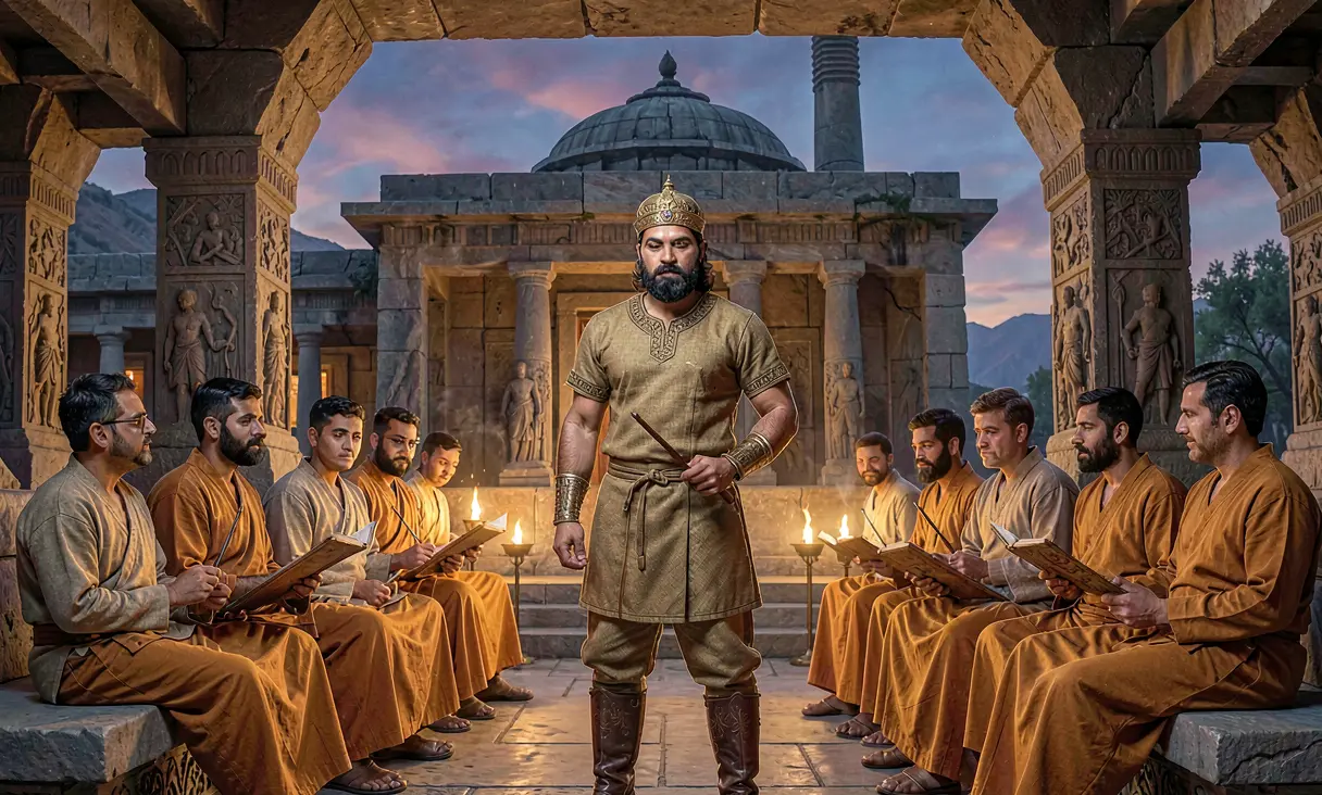 Kanishka I Convenes the Fourth Buddhist Council