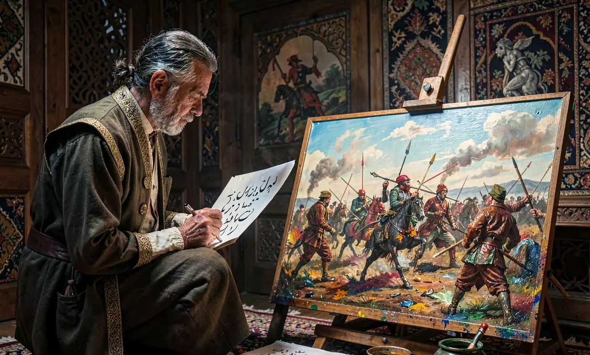 Production of the Shahnama Manuscript