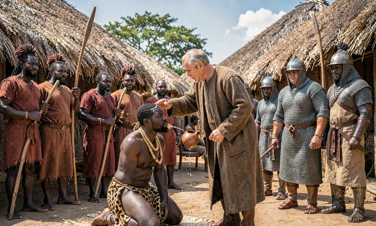 King Nzinga a Nkuwu Baptized as João I of Kongo
